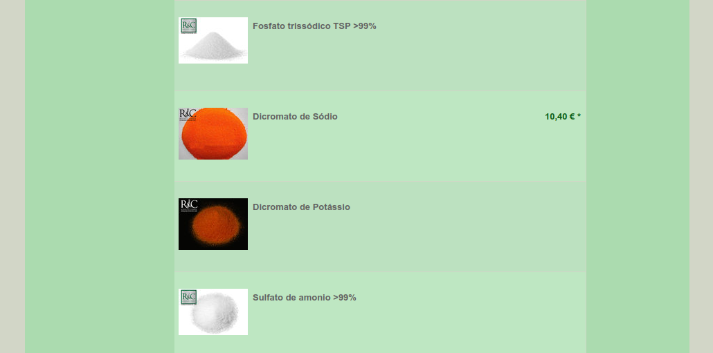 My art store web catalog...