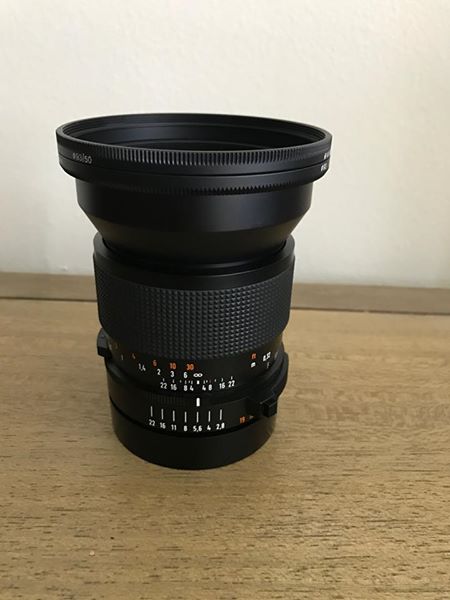 Objectif Hasselblad Distagon 50mm F/4 T* – Grand Angle Zeiss, Monture Hasselblad