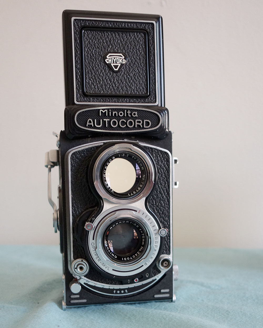 希少美品 minolta AUTOCORD 前期型 CHIYOKO ROKKOR For Sale - FS: Minolta Autocord with improved focusing lever