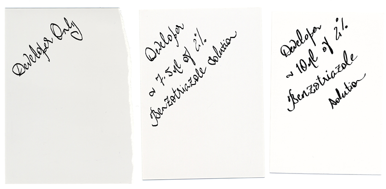 Benzotriazole and Agfa MCP 310 RC Glossy 5x7 Fog Test Part I and IV and V.jpg