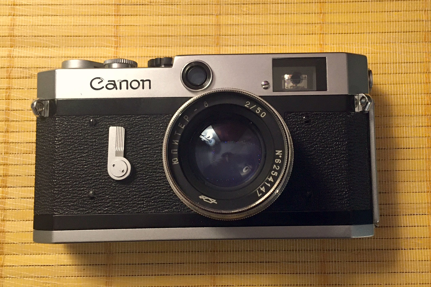 For Sale - SOLD: Canon P with Jupiter-8 50mm f/2 $200