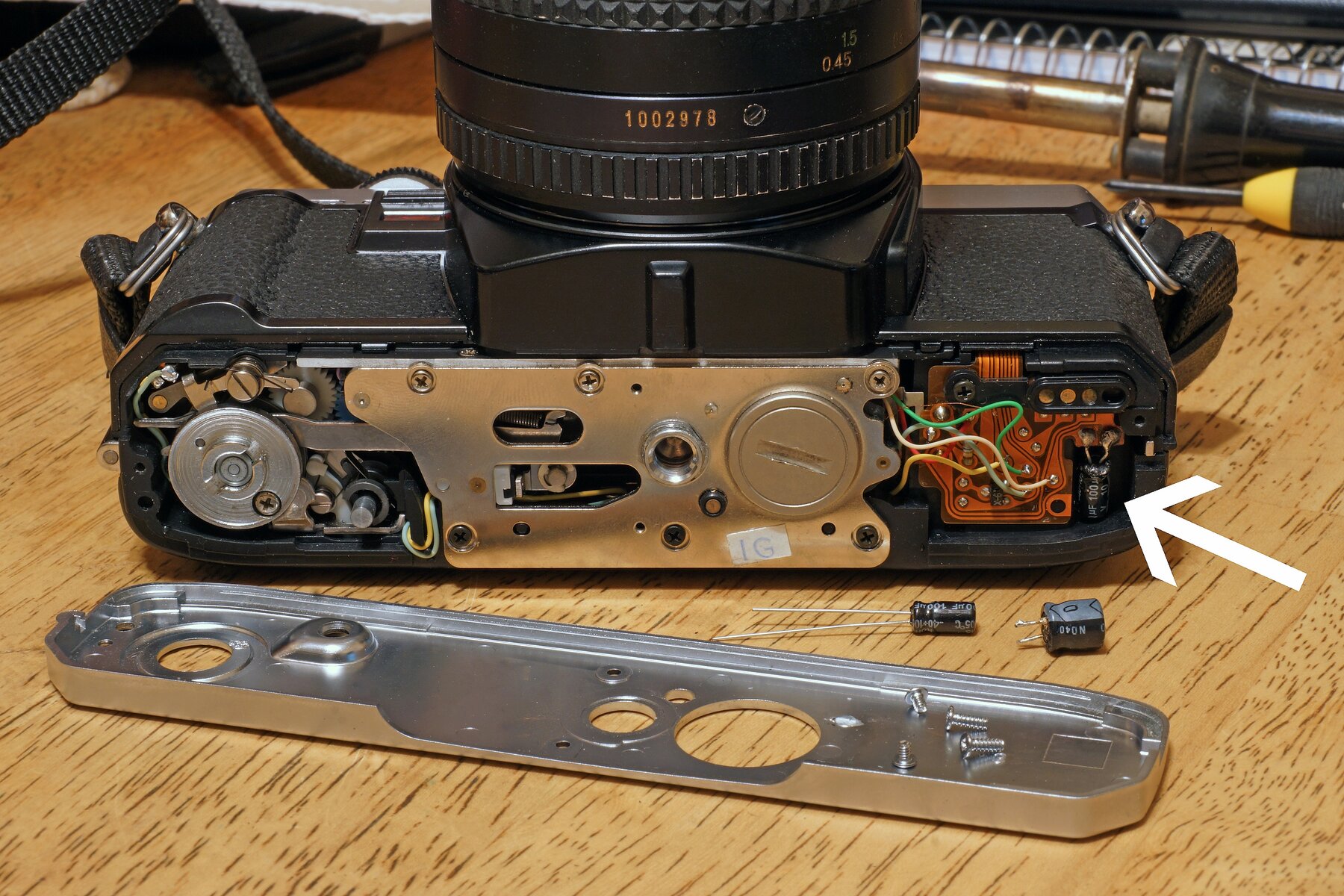 Carena DF-300 Capacitor Repair - 03239ef.jpg