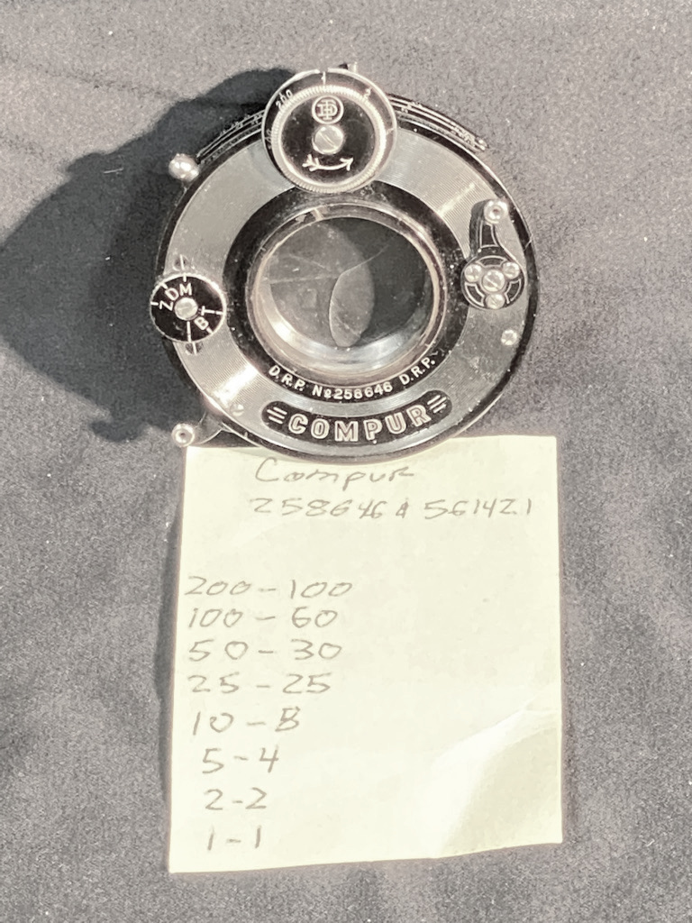 For Sale - Six shutters: Compur, Ilex and Prontor | Photrio.com ...