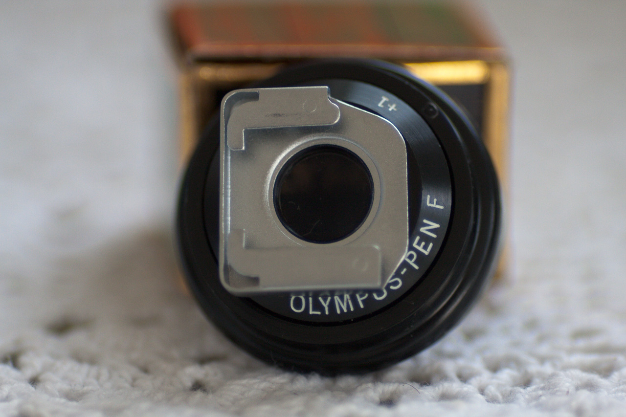 Olympus Pen F Ft Correction Lens Adapter With 1 Diopter Installed Fv Half Frame Photrio Com Photography Forums