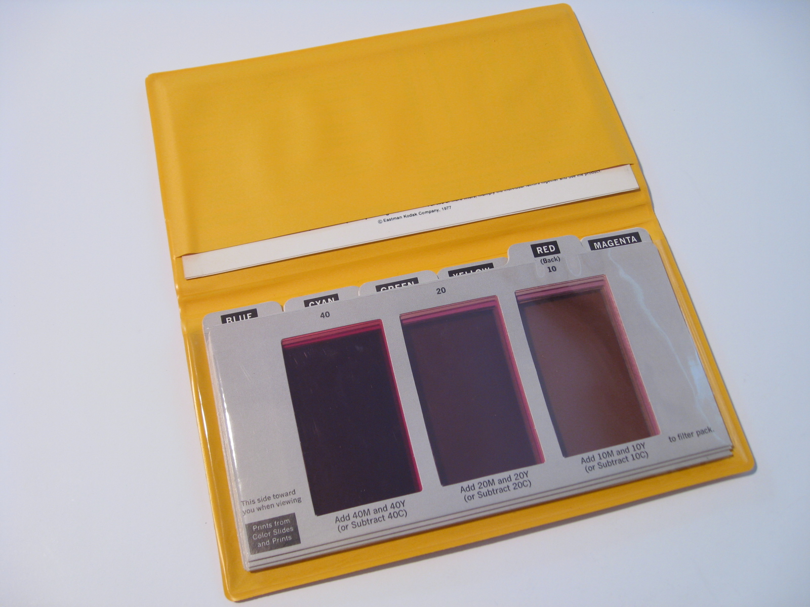 For Sale - Kodak Color Print Viewing Filter Kit No. R-25 | Photrio
