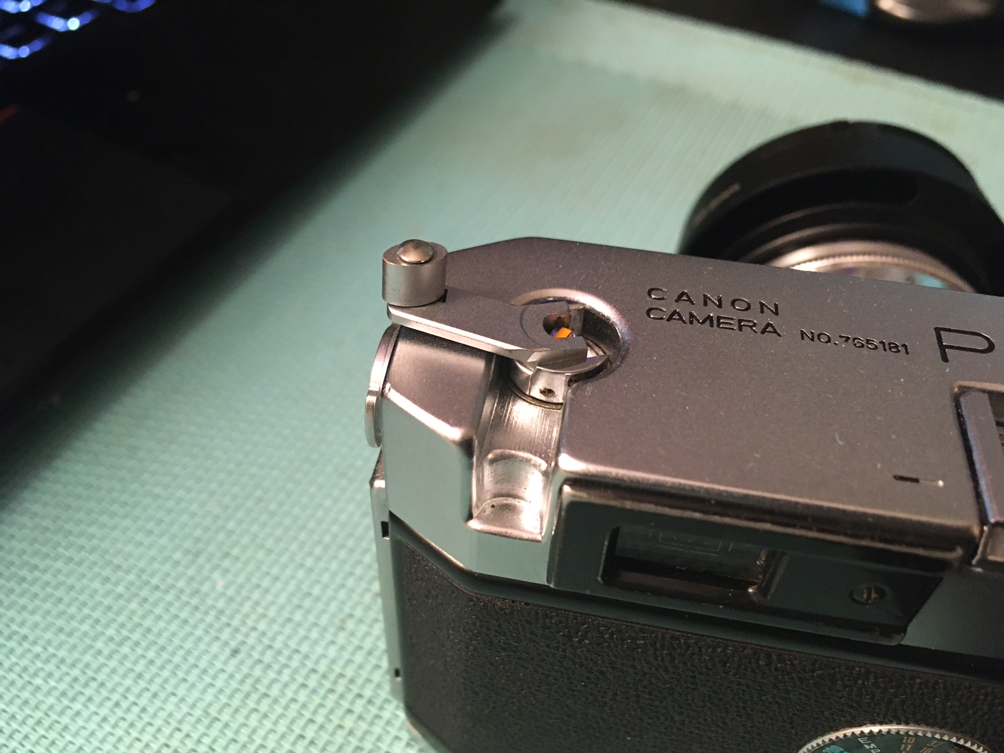 Canon P シルバー　外観美品 Canon P | イエネコカメラ 名古屋市 中古フィルムカメラを修理販売