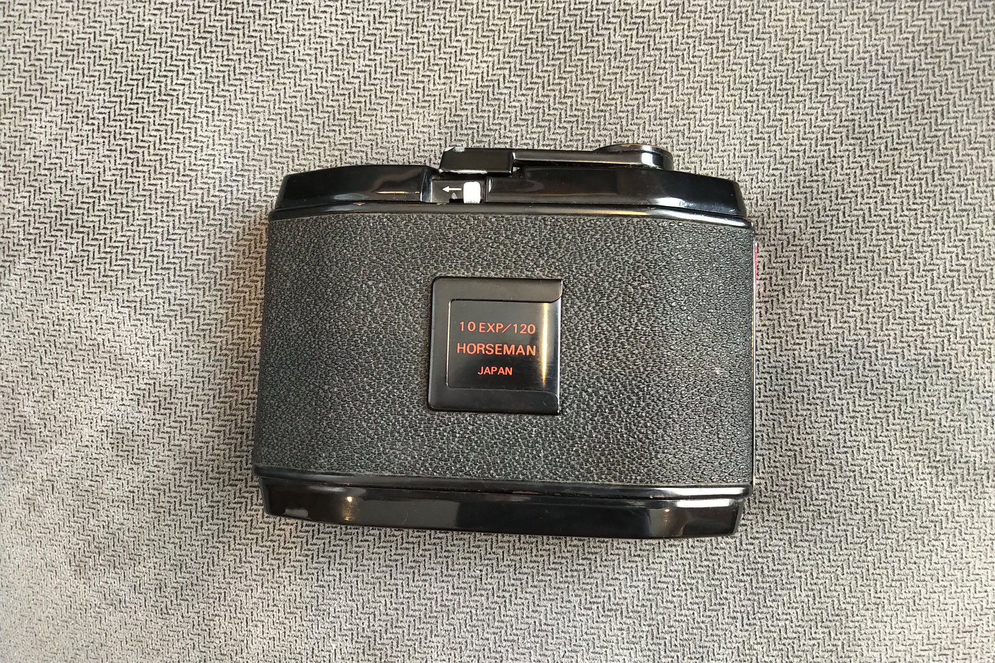 #181★現状品★ HORSEMAN 10exp/120 Exc+5] Horseman 10EXP 120 6x7 Roll Film Back Holder From