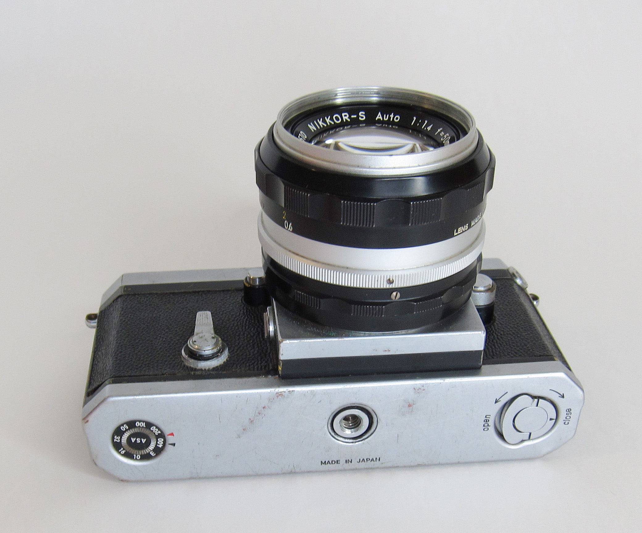 For Sale - Nikon F with Sports Finder, 50mm f1.4 Lens, Photomic