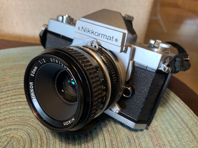 Nikkormat FTn with 50mm f2 lens.JPG