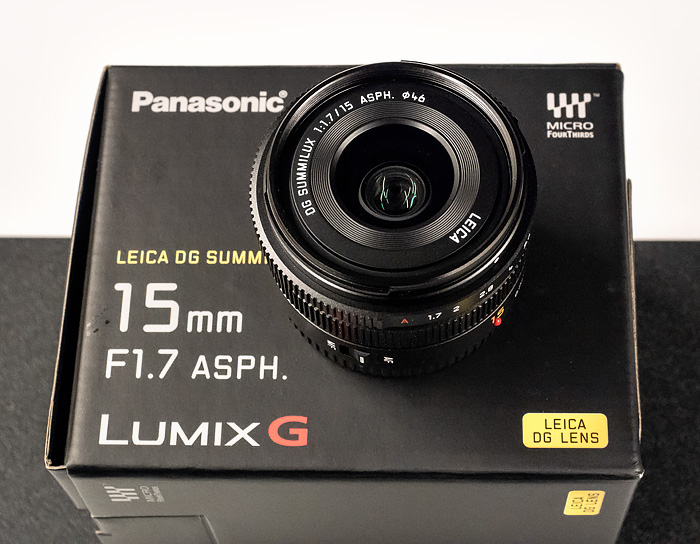 panasonic 15mm 1.7 used