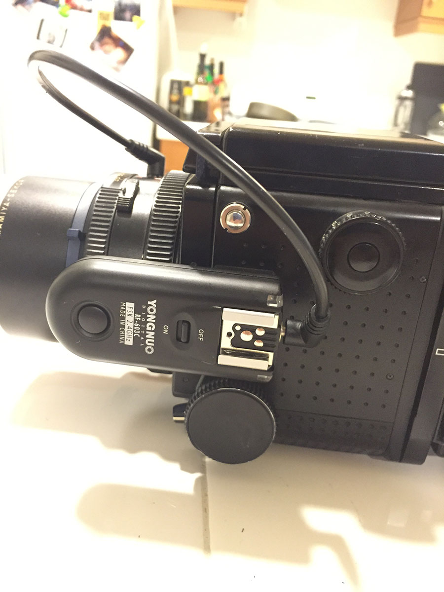 mamiya rb67 flash