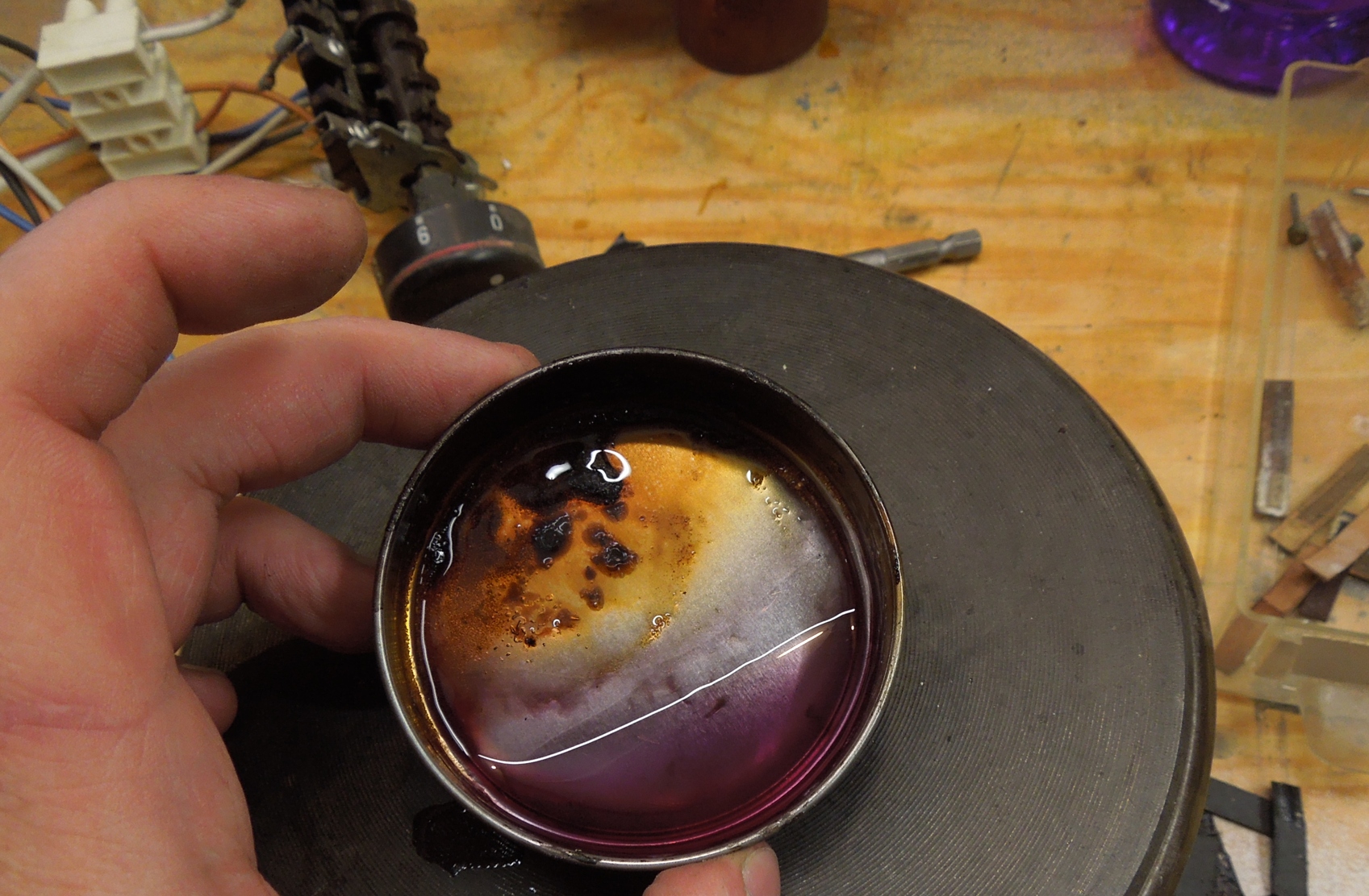 holy moly that exposed 240 volts back there