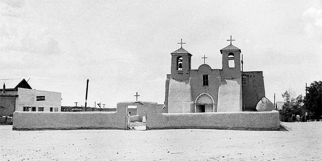 Taos Mission Church 1940 's .jpg