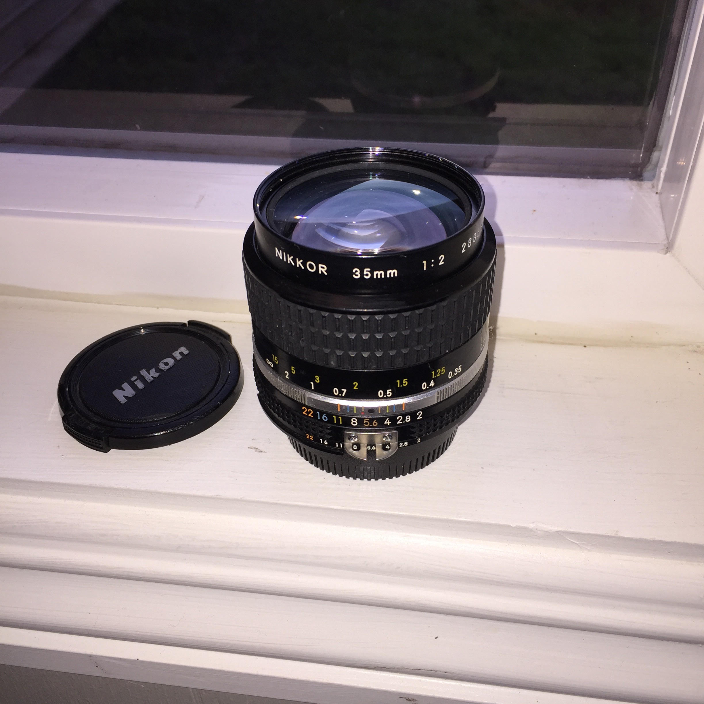Nikon 35mm F2 Ais For Nikon F Mount Slr Very Good Condition Photrio Com Photography Forums