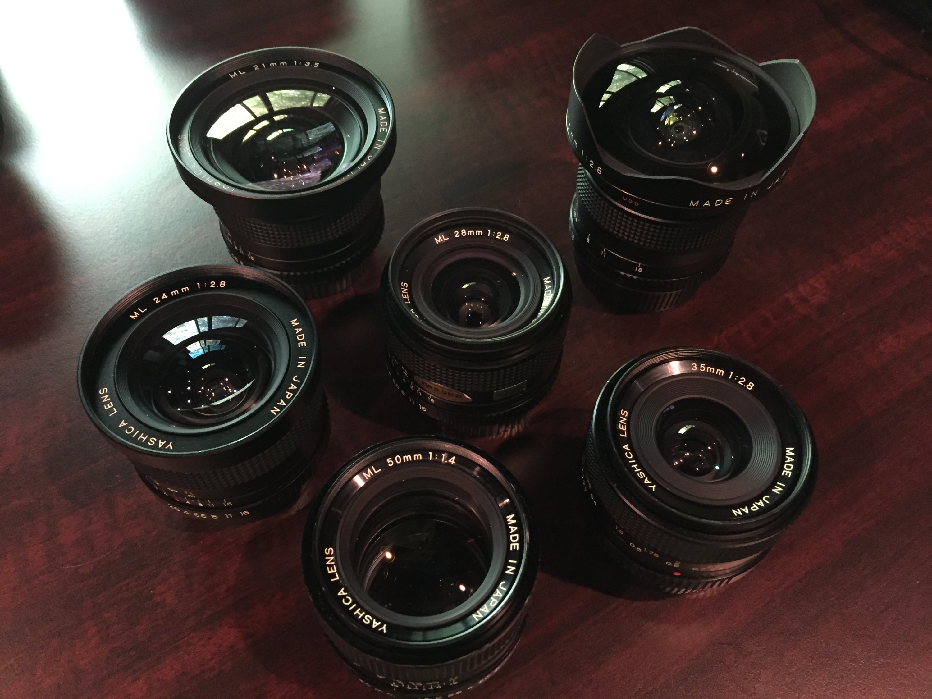 Yashica ML Lenses.JPG