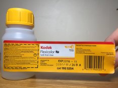 Kodak Flexicolor SM Tank Final Rinse C-41SM 192-5254 Label.jpg
