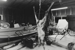 Deer hanging in garage.jpg