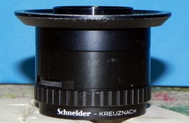 Schneider Kreuznach 150mm enlarging lens in Durst mount side view.jpg