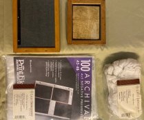 Cotton gloves  4 x 5 contact print frames film sleeves.jpg