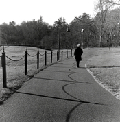 Lady at path near greenhouse.jpg