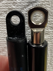 4-New Gas Spring with DIY Bushing in place Comparison.jpg