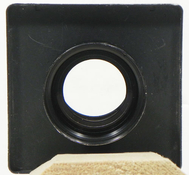 Rodenstock Sironar f 5.6 210 mm lens in Copal 1 shutter rear view shutter open .jpg