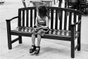 Alone at the mall