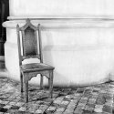 White Pillar & Chair