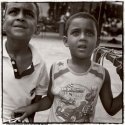 Brothers at the market