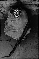 Portrait of a very old Peruvian Inca