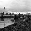 Caen, port scene