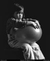 Nathalie and Balloon, Feb 1987