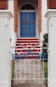 Blue door