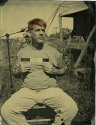 First attempt at hand coloring a wetplate Tintype