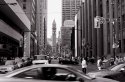Looking up Bay St. During Rush Hour