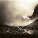 Misty basin, Col de la Vanoise