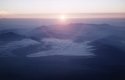 Lake Hakone at sunrise