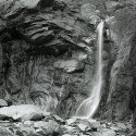 Small stream waterfall