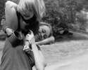 Wife and granddaughter