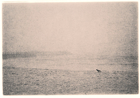 Lith print, Crow Davis Street Beach