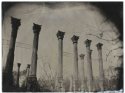 Wet plate photograph on aluminum