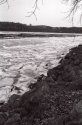 Winter shoreline - Catskill, New York