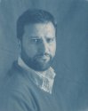 cyanotype portrait