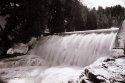 Water Flowing over the Dam