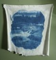 Elbow Falls Cyanotype on Cotton