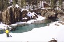 Natural Bridge - Lake Louise area, AB