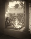 Hanni on front porch 1