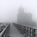 Fog; Holland Light