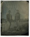 Tin Type of Chris & Julie @ Spiral Jetty in Utah