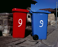 wheelie bins Crown Graphic test